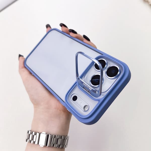 Etui til iPhone 14 Klar Stand Linse Detalje Klar Noz23677