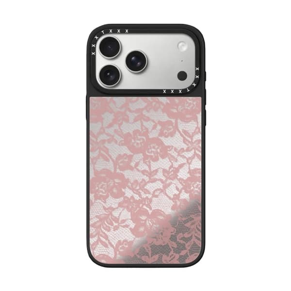 Etui til iPhone 13 Pro Max Hot Girl Lace Black Silver Noz21485