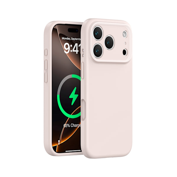 Etui til iPhone 14 Pro Max Flydende Silikone Magnetisk Silikone Grå Noz3134