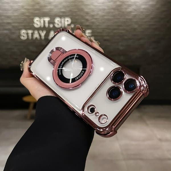 Etui til iPhone 14 Pro Magnetisk Stativ Linsedetalj Noz19483