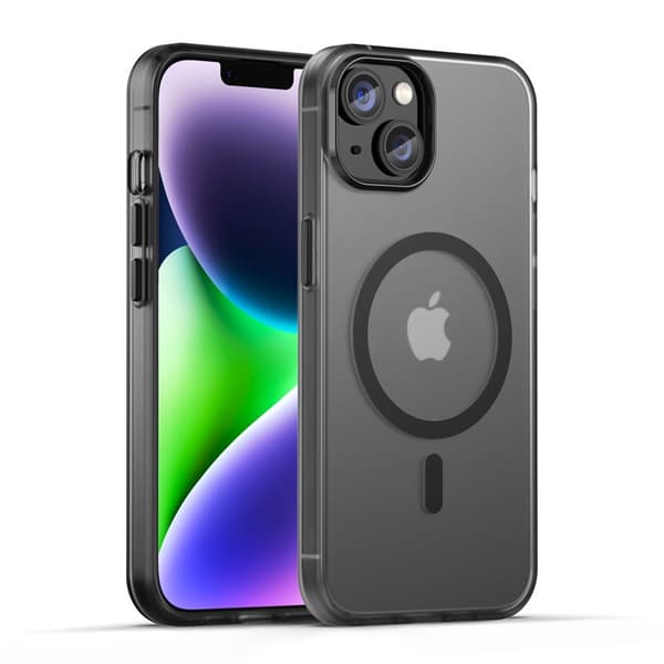 Fodral för iPhone 13 Pro Max Skin Feel Matt Magnetisk Svart Noz6709