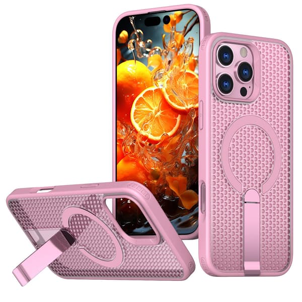Etui til iPhone 14 Pro MAX Magnetisk Stativ Ventilert Design Noz22594
