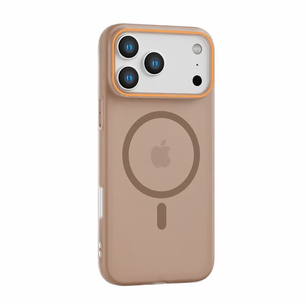 Kotelo iPhone 17 Pro max Matte Magnetic Slim Profile Gold Noz4723