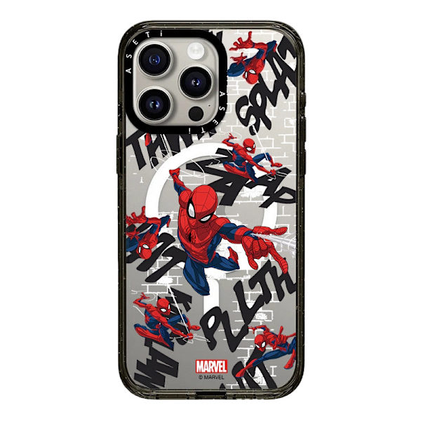 Etui til iPhone 15 Pro Magnetisk Klar Sort Noz18284