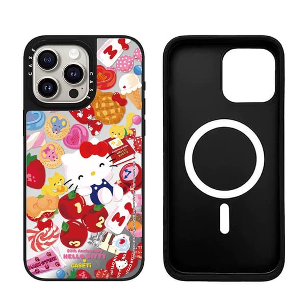 Fodral till iPhone 17 Pro Branded Snack Cat Anniversary Design Noz15165