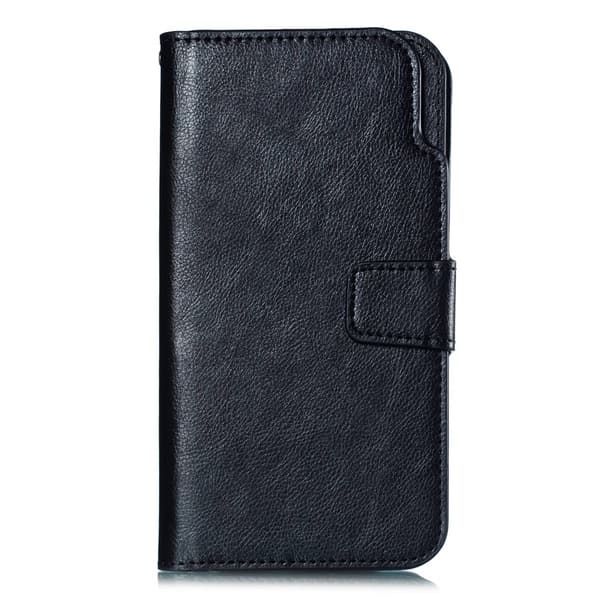 Etui til iPhone 16 Pro max Stand Kortplads Sort