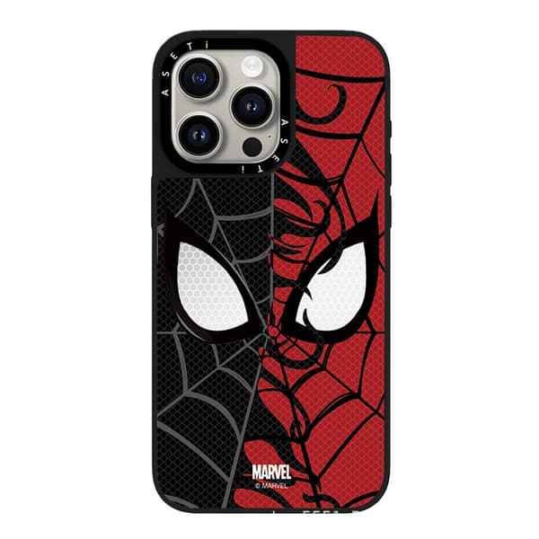 Etui til iPhone 15 Pro Max Magnetisk Sølv Sort Noz18472