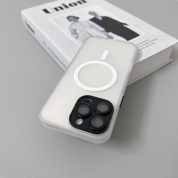 Etui til iPhone 16 Pro Magnetic Desert Gold White Noz282