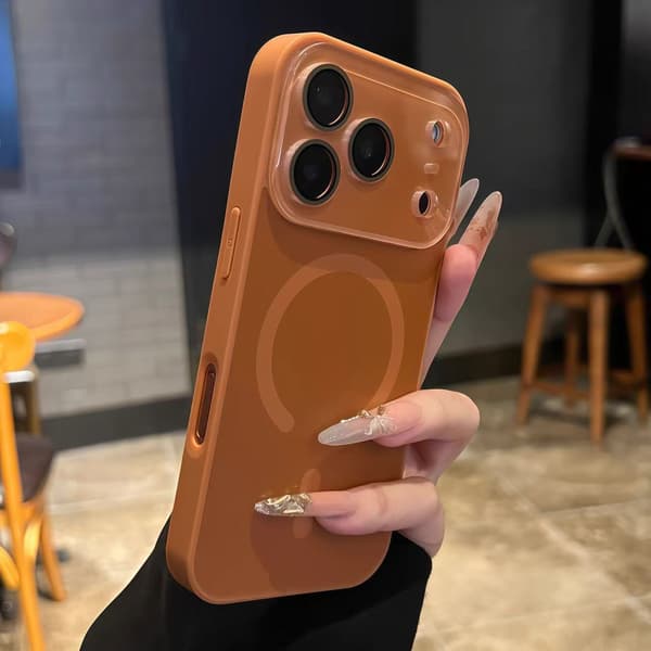 Etui til iPhone 17 Air Skin Feel Mat Magnetisk Linsedetalje Noz7035