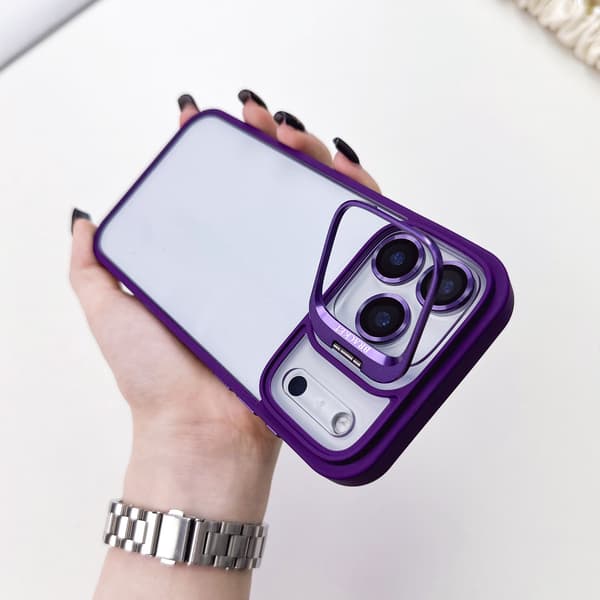 Etui til iPhone 17 Klart Stativ Linse Detalj Klar Noz23464
