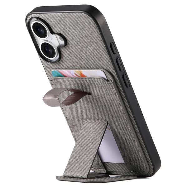 Kotelo iPhone 13 Stand Gray Noz6016