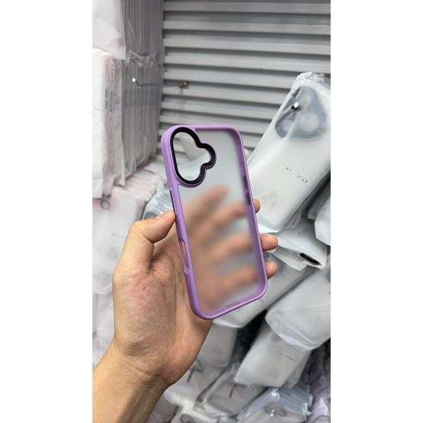 Fodral till iPhone 16 Pro Matt Lila