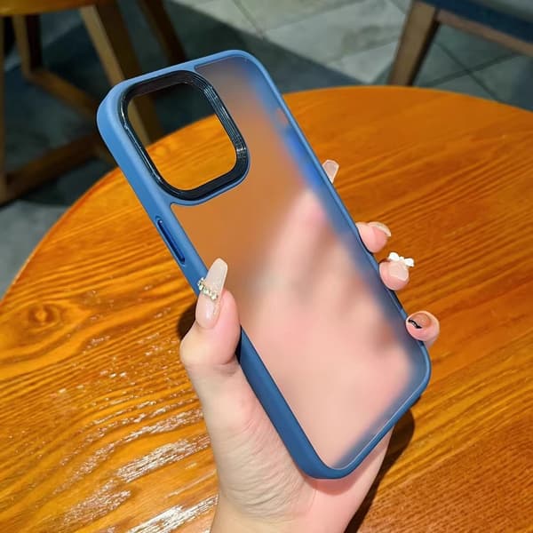 Deksler til iPhone 15 Matt Marineblå