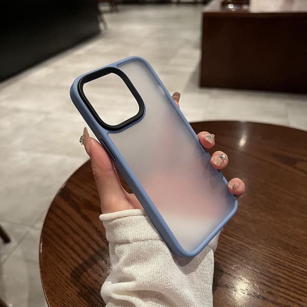 Cover til iPhone 13 Mat Blå