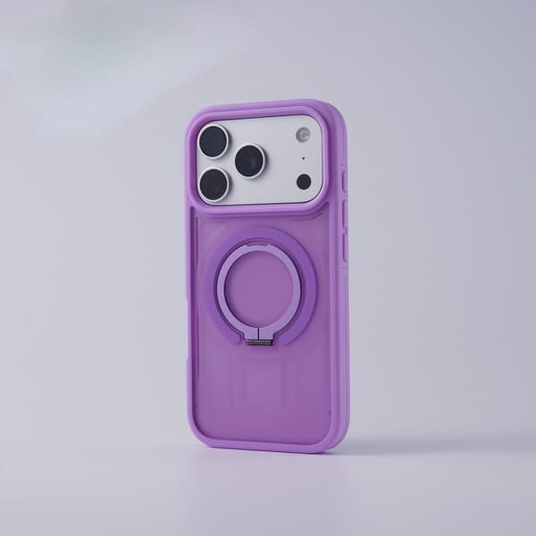 Fodral för iPhone 14 Pro Max Frostat Magnetiskt Stativ Design Noz22114