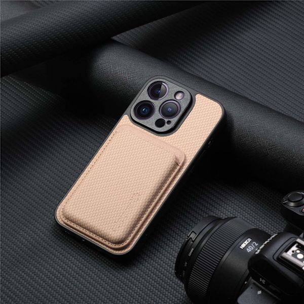 Etui til iPhone 15 Pro Max Magnetisk Stand Kortplads Design Noz3668