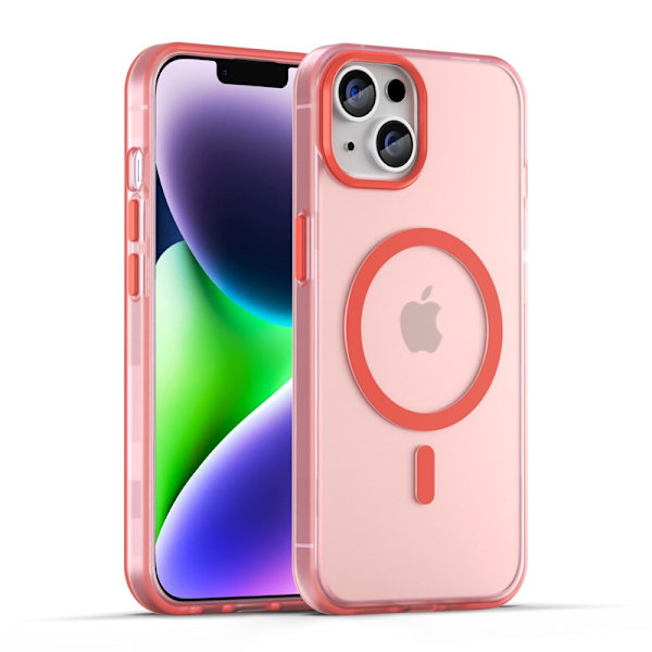 Etui til iPhone 17 Pro Max Skin Feel Mat Magnetisk Rød