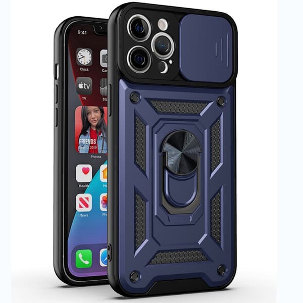 Etui til iPhone 16 Pro Max Stand Blå Noz12360
