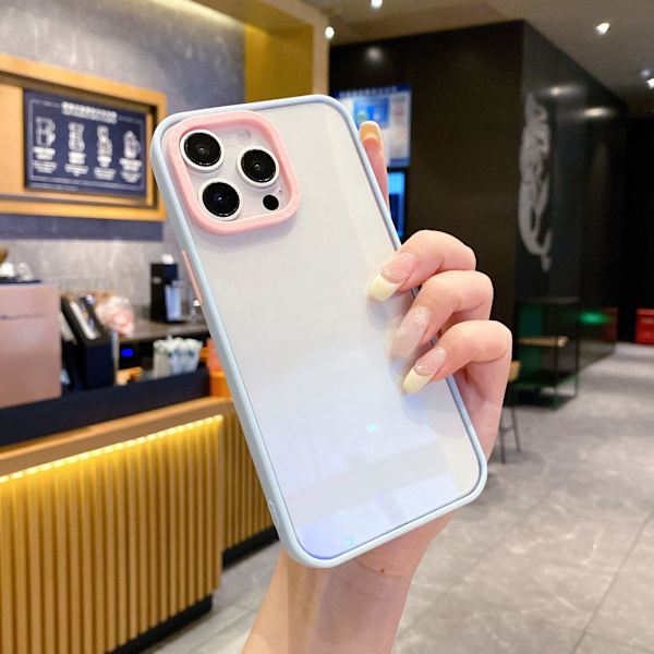 Fodral för iPhone 14 Klar Klarblå Noz5143