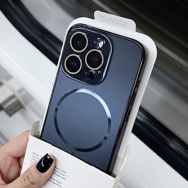 Etui til iPhone 16 E Magnetisk Linsedetalj Noz23843