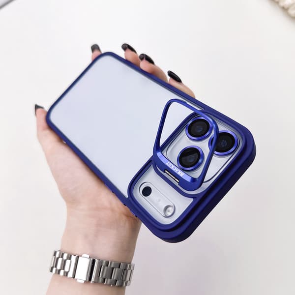 Etui til iPhone 15 Pro Klart Stativ Linse Detalje Klar Noz23514