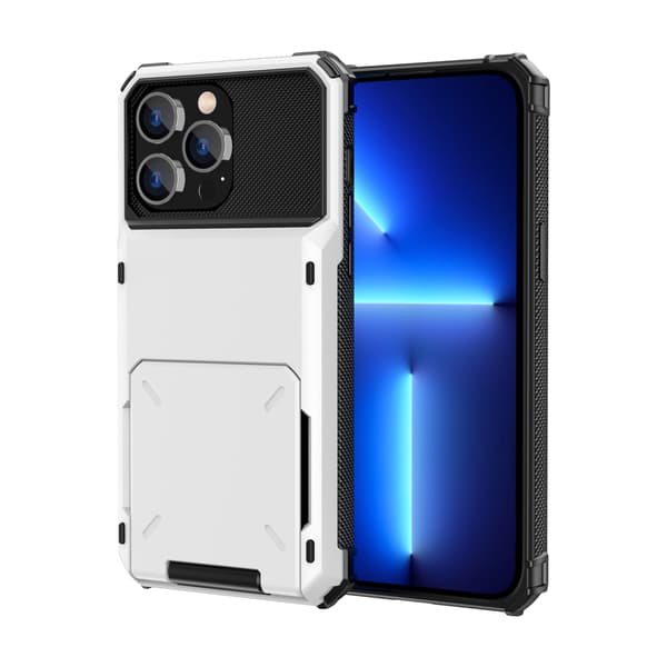 Etui til iPhone 16 Plus Kortplads Hvid Noz13709