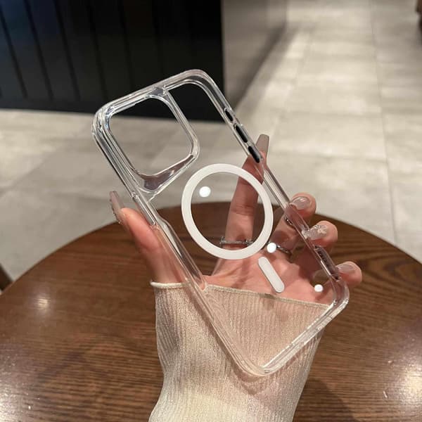 Etui til iPhone 13 Pro Magnetisk Hvit Noz3852