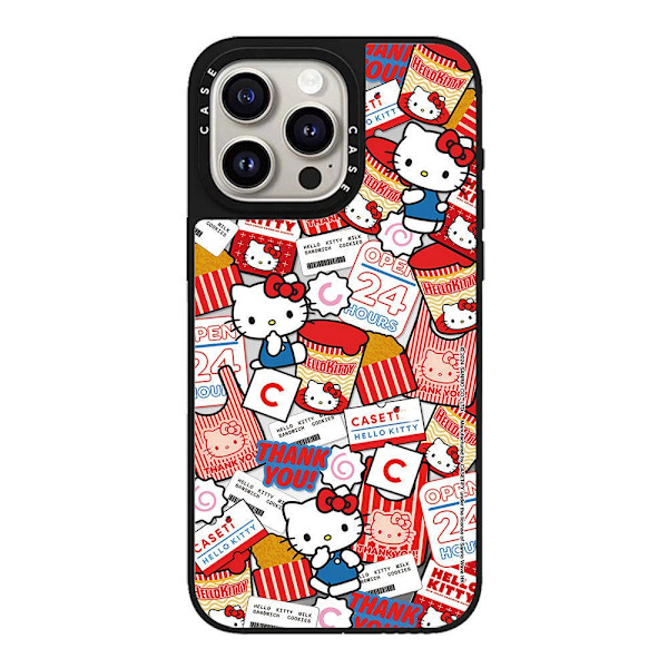 Fodral för iPhone 13 Pro Branded Snack Cat Anniversary Design Noz15009