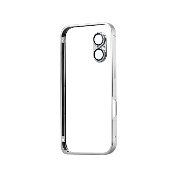 Fodral för iPhone 17 Air Slim Profile Ventilerad Silver