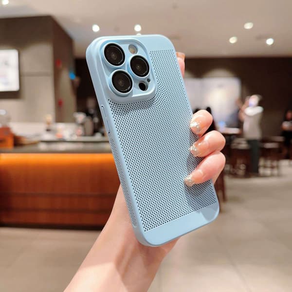Etui til iPhone 13 Ventilert Blå Noz23393