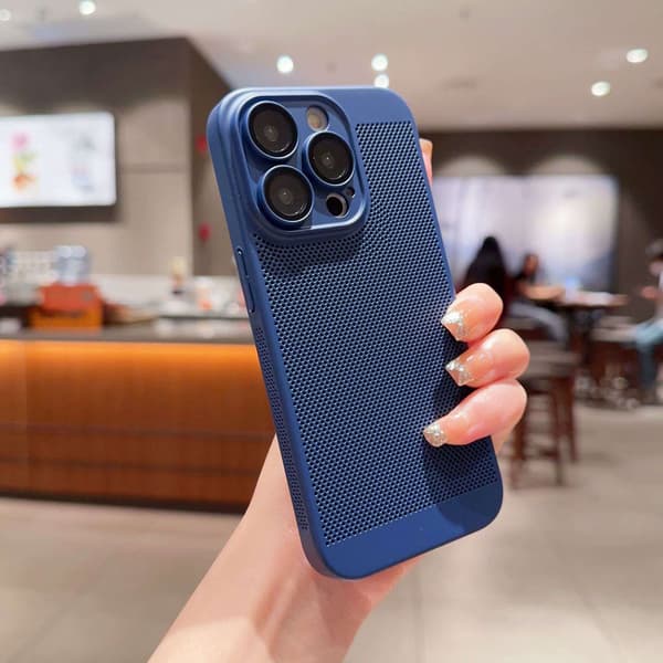 Etui til iPhone 16 Pro Ventilert Kongeblå Noz23323