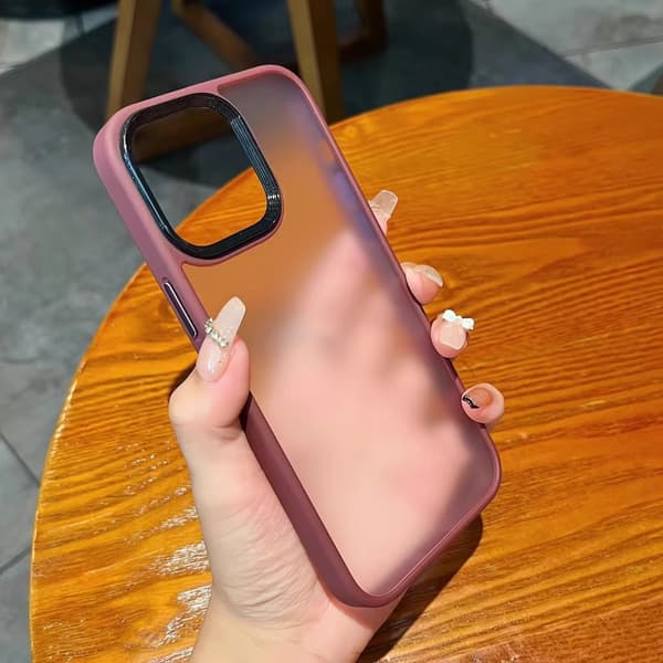 Kotelo iPhone 14 Pro Max Matte Plum -puhelimelle