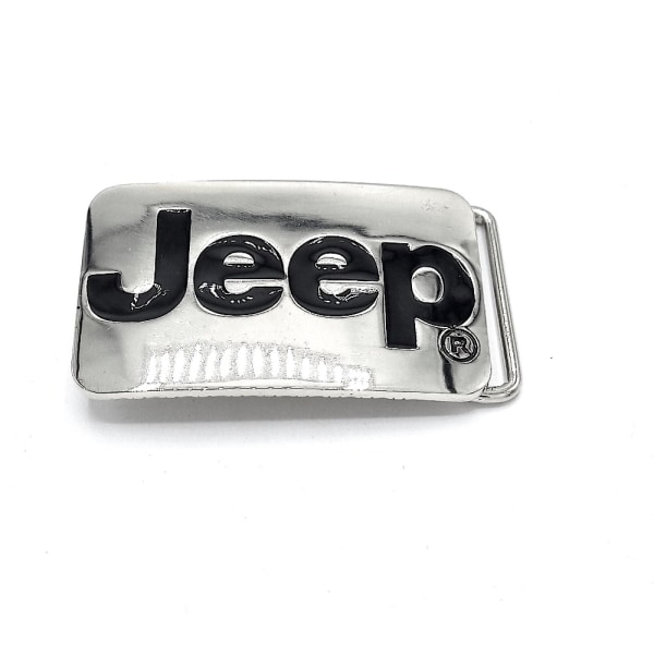 Bältesspänne - Jeep Silver