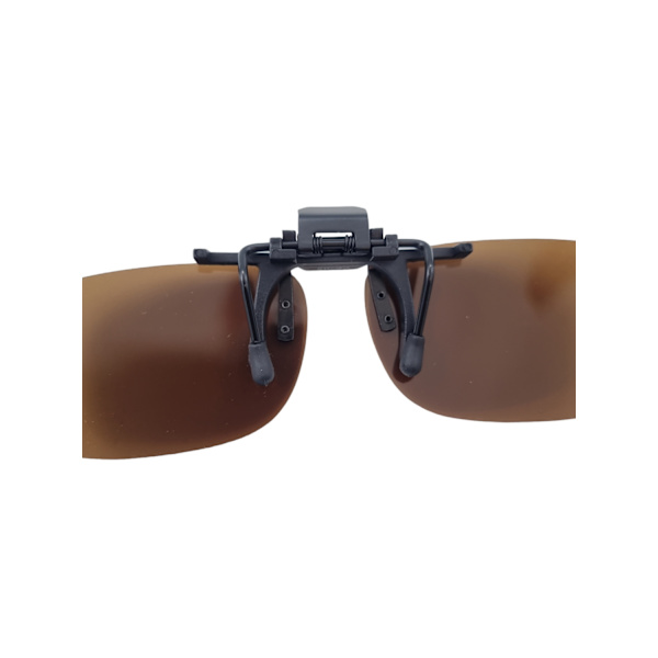 Clip-on aurinkolasit Brown