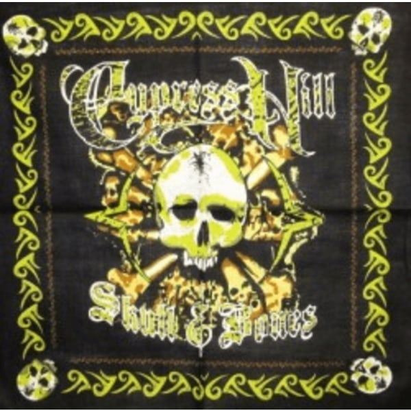 Bandana - Cypress Hill Svart