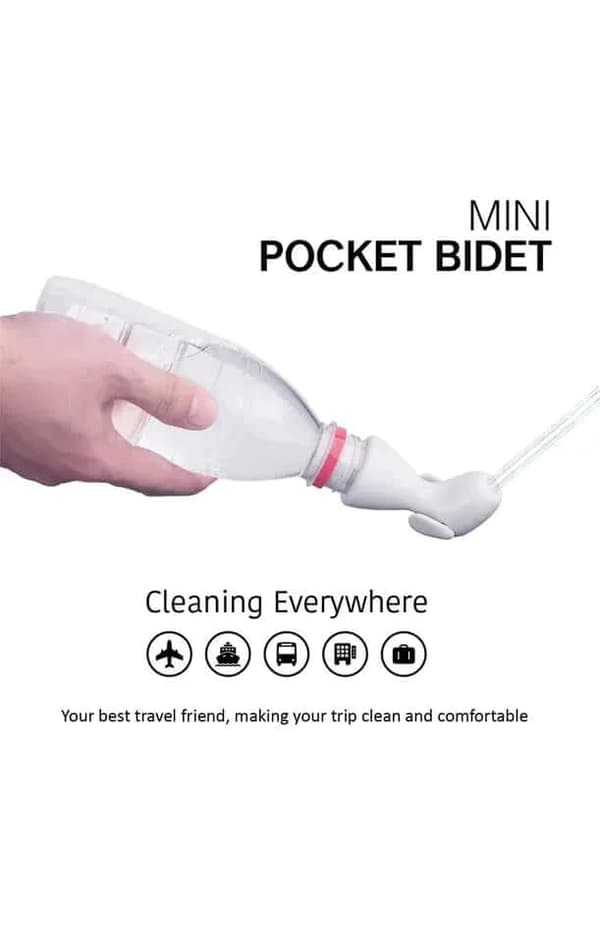 INNOV 2-osainen Kannettava bidee, matkabidee