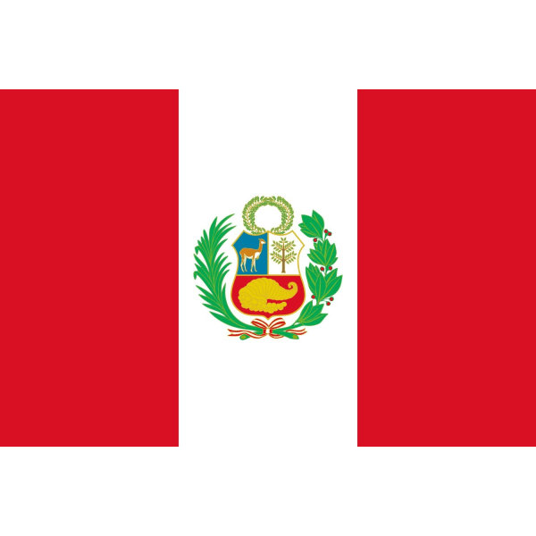 Peru flagg Peru 