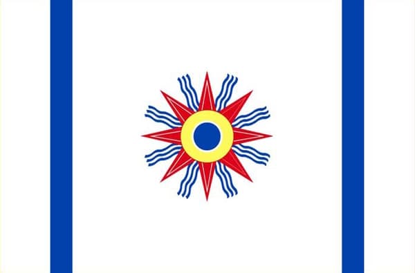Det kaldeiske flagget – 150 × 90 cm