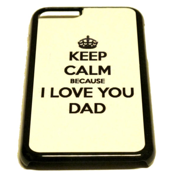 Keep calm i love you dad- Iphone 8 mobilskal