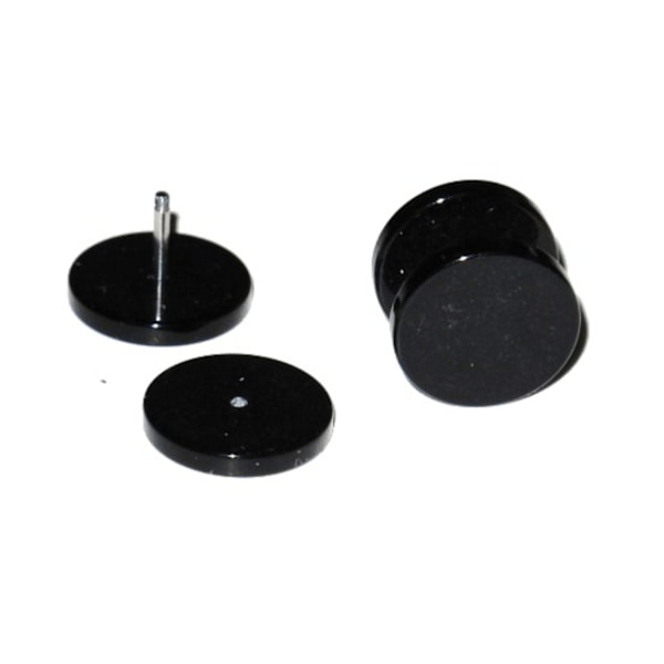 Fake Plug - Sort 12 mm / et par Black