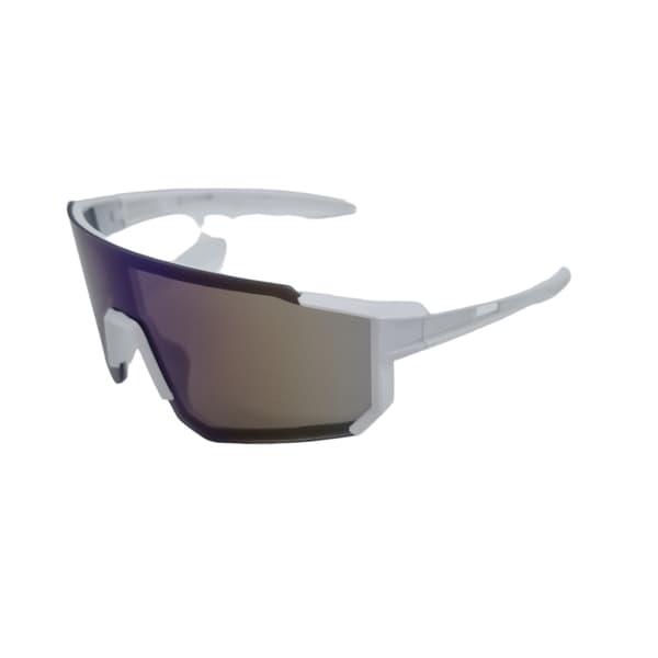 Sportssolbriller Wrap-around Rage White White