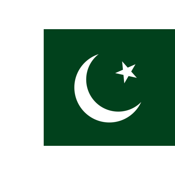 Flagget til Pakistan