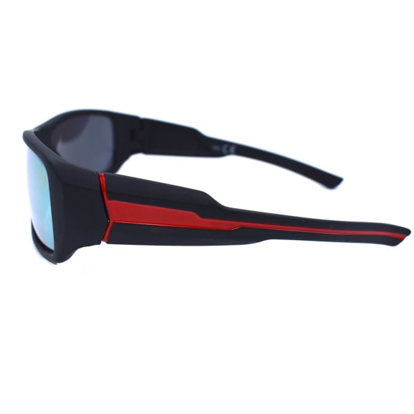 FLADE SPORT Solbriller - sort / rød Red