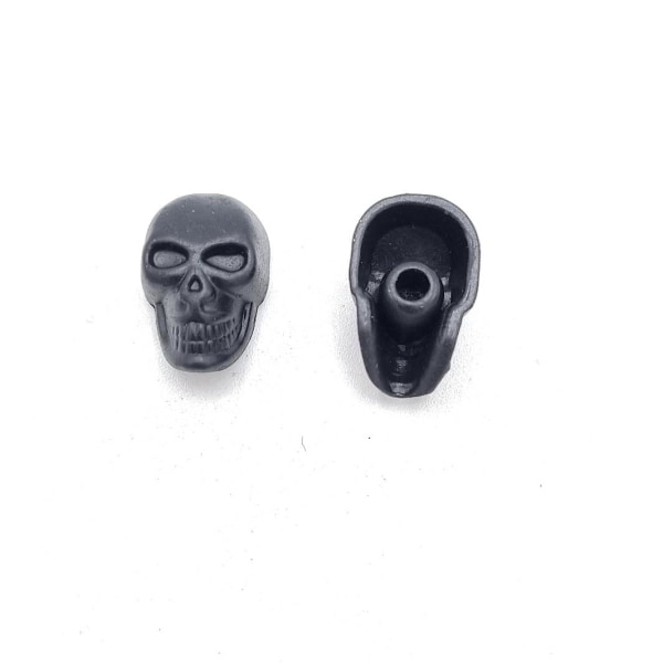 Løse nagler - Black Skull - 25 stk Black
