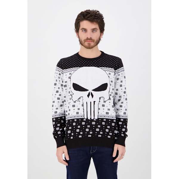 Marvel - Punisher julegenser Black S