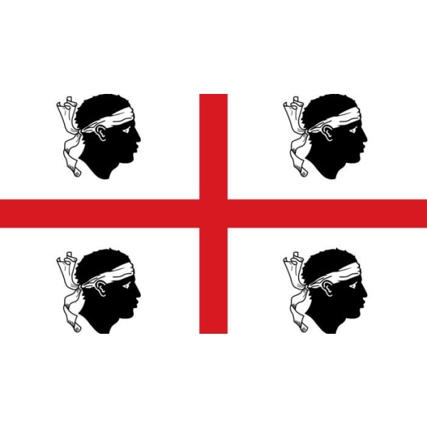 Korsika flagga