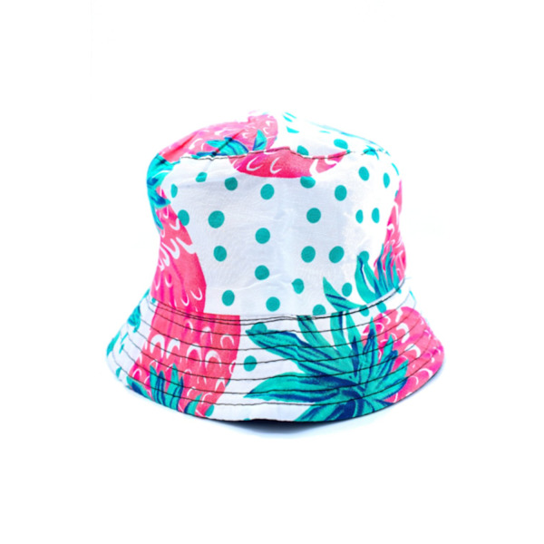 Jordbær Fiskhue Bucket Hat