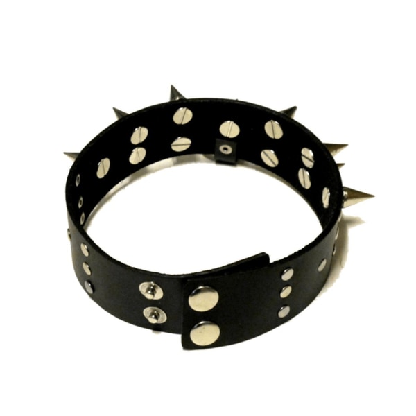 Naglekjede - Spike Nagle med ring Black