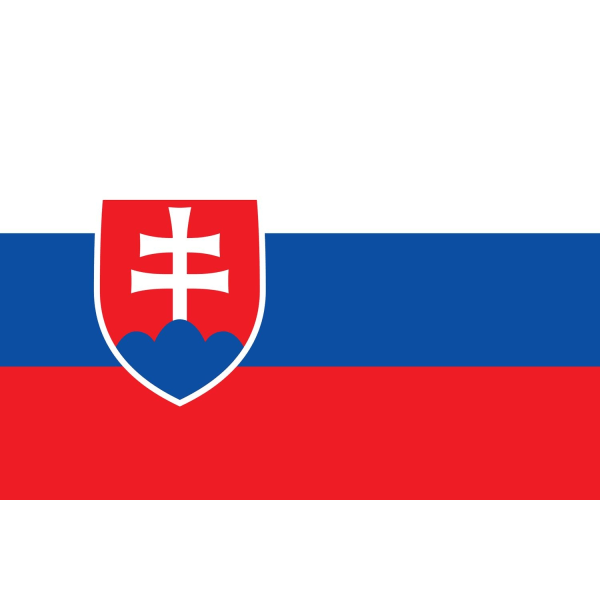 Slovakian lippu Slovakia
