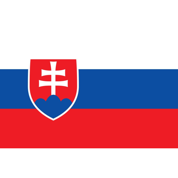 Slovakien flagga Slovakia